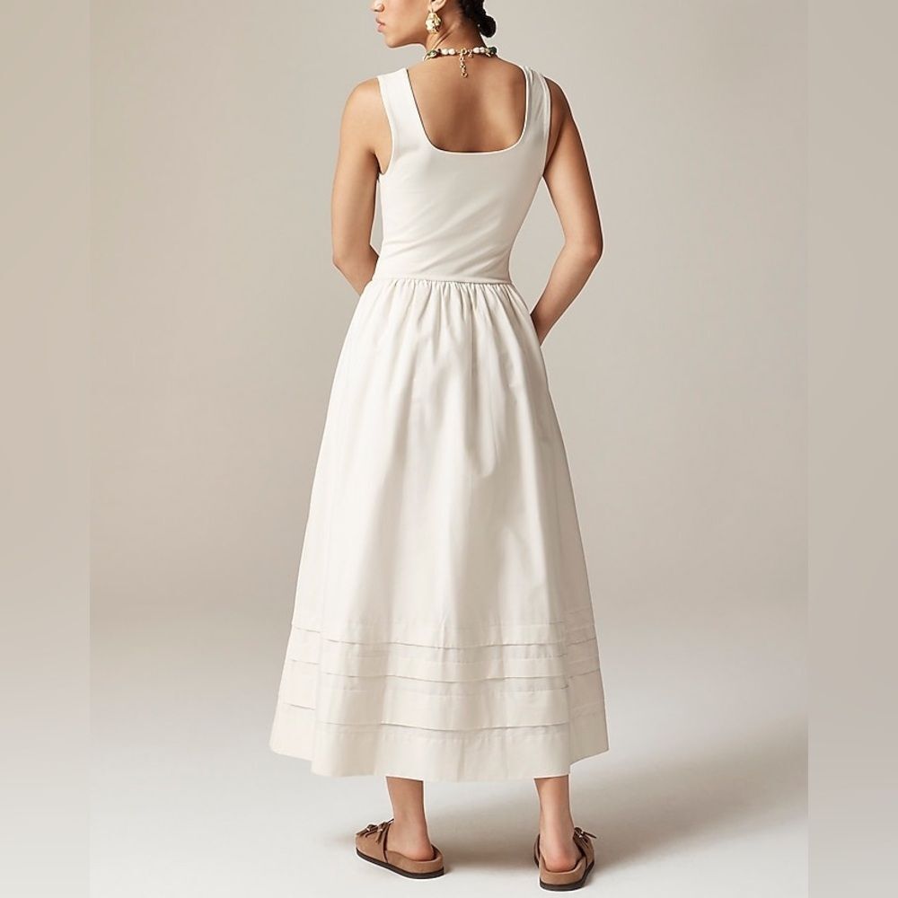 J. Crew Cream Maxi Tank Dress - Picture 3 of 8